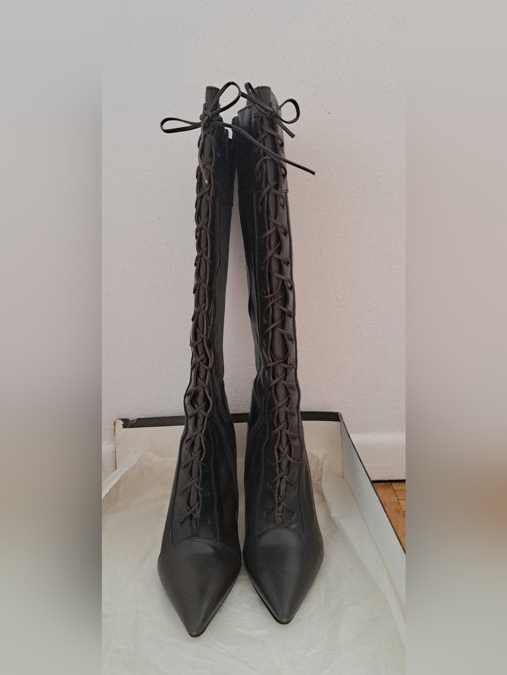 Via Spiga Lace-Up Boots (Vintage)